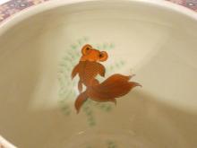 TWO CHINESE PORCELAIN FISH BOWLS