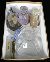 8 PERFUME BOTTLES