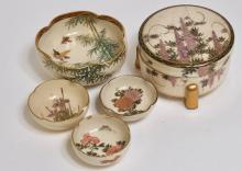 SATSUMA BOX AND BOWLS