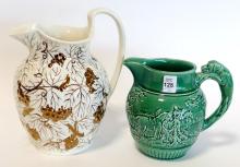 TWO WEDGWOOD POTTERY JUGS