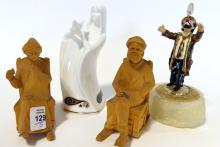 FIVE FIGURINES