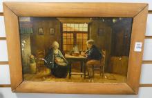 ANTIQUE DUTCH OIL PAINTING