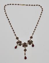 GARNET NECKLACE