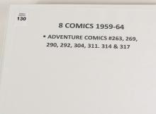 BINDER OF 1959-64 ADVENTURE COMICS