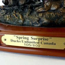 LIMITED EDITION DUCKS UNLIMITED SCULPTURE