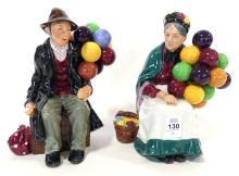 PAIR OF ROYAL DOULTON FIGURINES