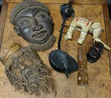 AFRICAN MASKS, ETC.