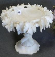 ALABASTER COMPOTE AND HARDSTONE PLANT