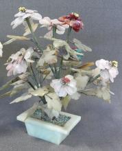 ALABASTER COMPOTE AND HARDSTONE PLANT
