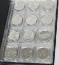 BOX OF COINS AND TOKENS