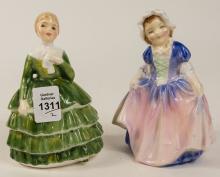 2 ROYAL DOULTON FIGURINES