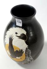 LEIGH SMITH TALKING EARTH POTTERY VASE