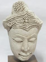 ASIAN STONE BUST