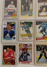 11 HOCKEY ROOKIE CARDS AND CARD SET