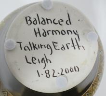 LEIGH SMITH "TALKING EARTH" POTTERY VASE