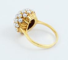 ANTIQUE PEARL RING