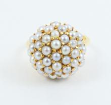 ANTIQUE PEARL RING