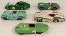 FIVE DINKY TOYS CARS