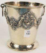 PORTUGUESE SILVER ICE BUCKET