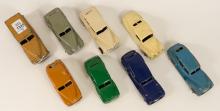 EIGHT DINKY TOYS CARS