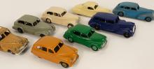 EIGHT DINKY TOYS CARS