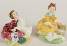 TWO ROYAL DOULTON FIGURINES