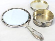STERLING MIRROR AND DRESSER BOX