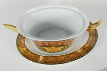 VERSACE TUREEN & PLATTER