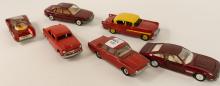 SIX DINKY TOYS CARS