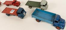 FIVE DINKY TOYS TRUCKS