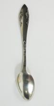 SET DANISH SILVER SPOONS