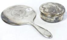 STERLING MIRROR AND DRESSER BOX