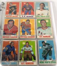 2 BINDERS OF 1970'S O-PEE-CHEE HOCKEY CARDS