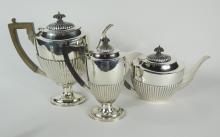 BIRKS STERLING TEA & COFFEE SERVICE