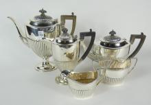 BIRKS STERLING TEA & COFFEE SERVICE