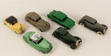 SIX DINKY TOYS CARS