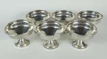 SET STERLING DESSERT BOWLS