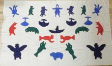 VINTAGE INUIT WALL HANGING