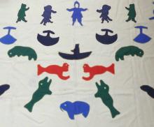 VINTAGE INUIT WALL HANGING