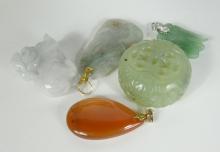 CHINESE JADE, STONE & GLASS