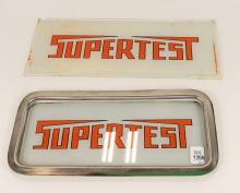 TWO SUPERTEST NAMEPLATES