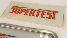 TWO SUPERTEST NAMEPLATES