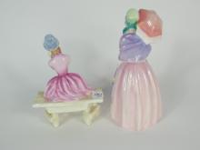 2 ROYAL DOULTON FIGURINES