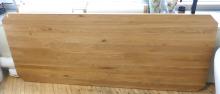 GABLE OAK DINING TABLE