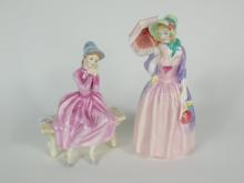 2 ROYAL DOULTON FIGURINES