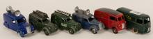 SIX DINKY TOYS TRUCKS