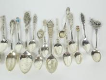 24 STERLING SPOONS