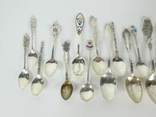 24 STERLING SPOONS
