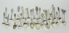 24 STERLING SPOONS