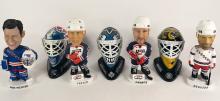 HOCKEY BOBBLEHEADS AND MINI GOALIE MASKS